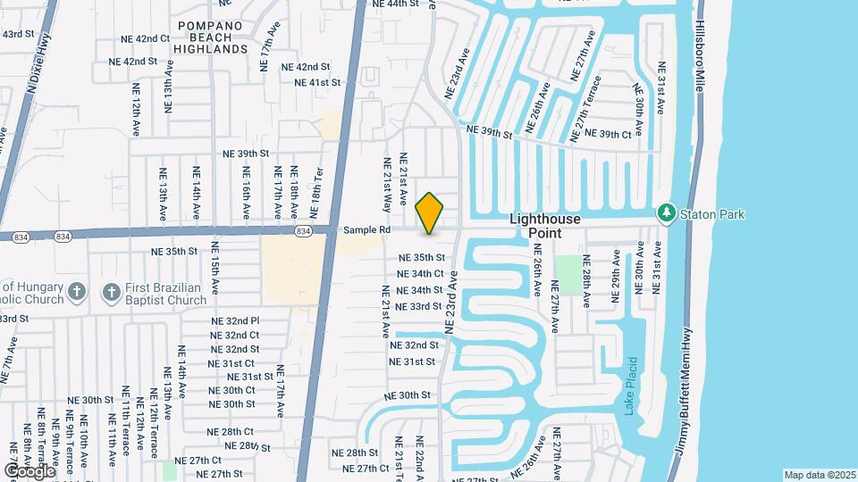 2211 NE 35th Ct Mapa y Detalles de la Ubicación