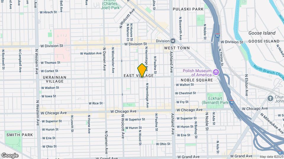 1753 W Augusta Blvd Map and Location Details