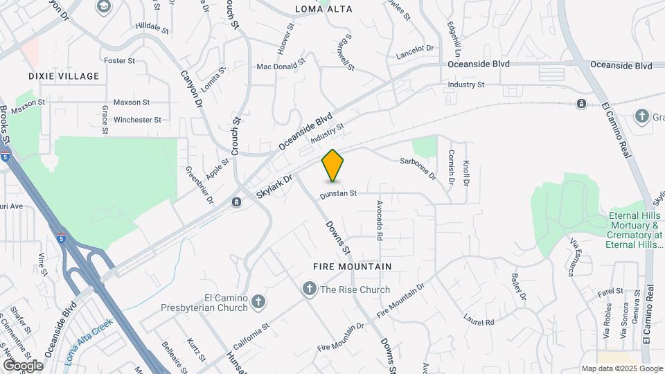 1311 Crestridge Dr Map and Location Details