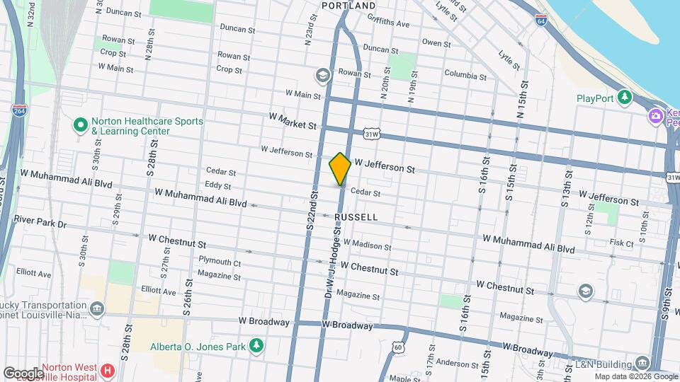 418 Dr W. J. Hodge St Map and Location Details