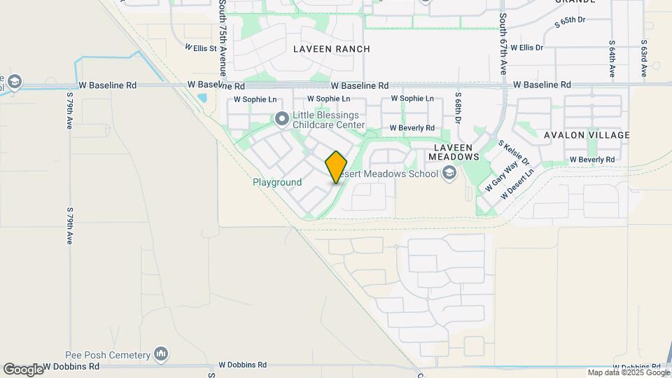 7327 W Magdalena Ln Map and Location Details