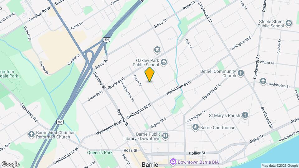 98 Peel St Map and Location Details