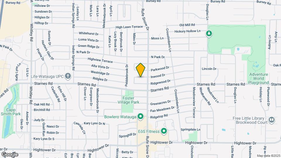 6640 Inwood Dr Map and Location Details