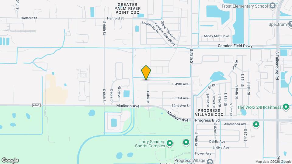 7219 Spring Snowflake Ave Map and Location Details