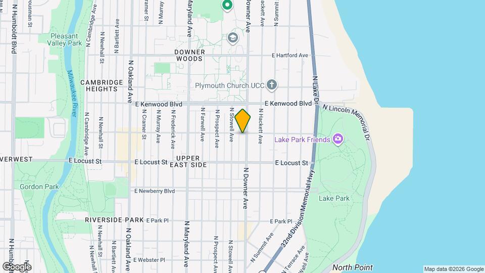 2975 N Downer Ave, Unit 2975 Map and Location Details