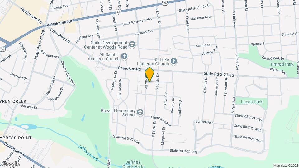 902 Cheraw Dr Map and Location Details