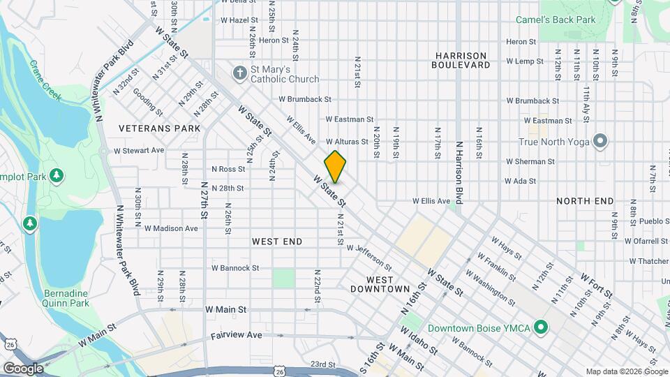 2110 W. State St., Unit #1 Mapa y Detalles de la Ubicación