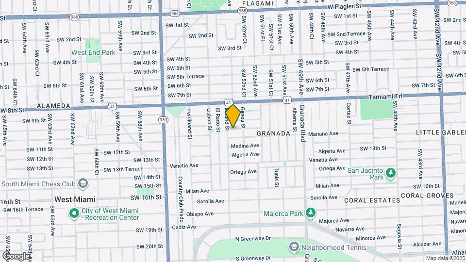 1260 La Mancha Ave Map and Location Details