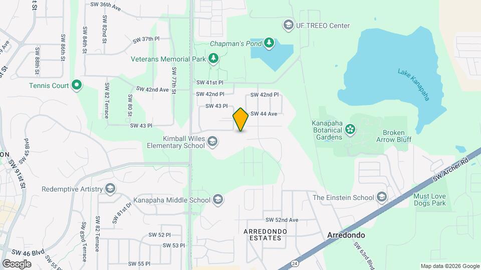 7028 SW 46 Ave Map and Location Details