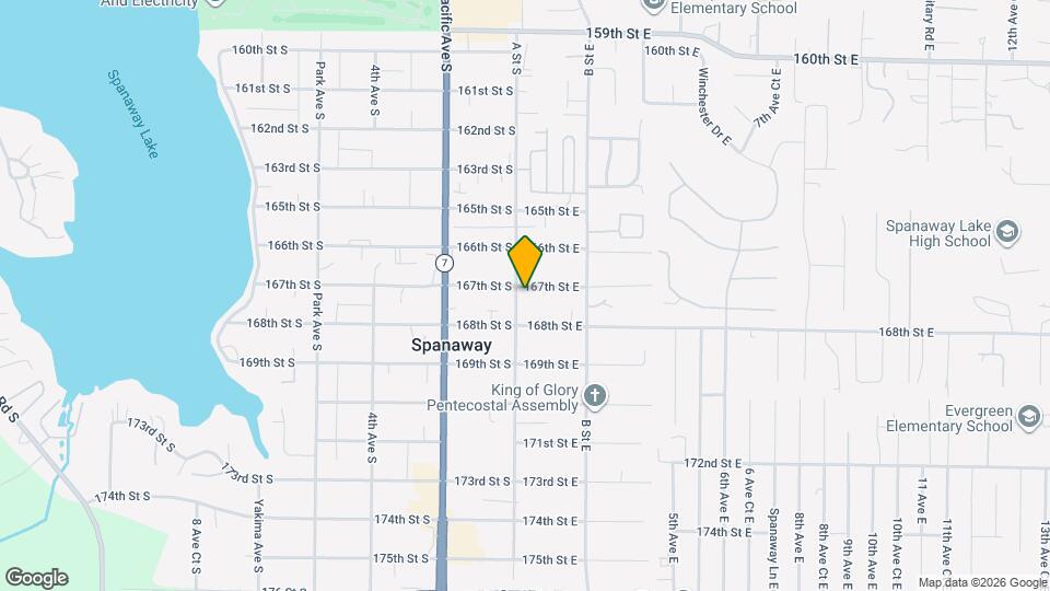 104 167th St E Map and Location Details