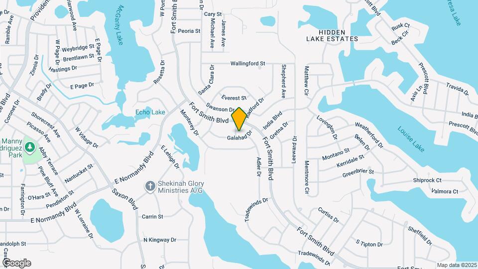 2078 Galahad Dr Map and Location Details