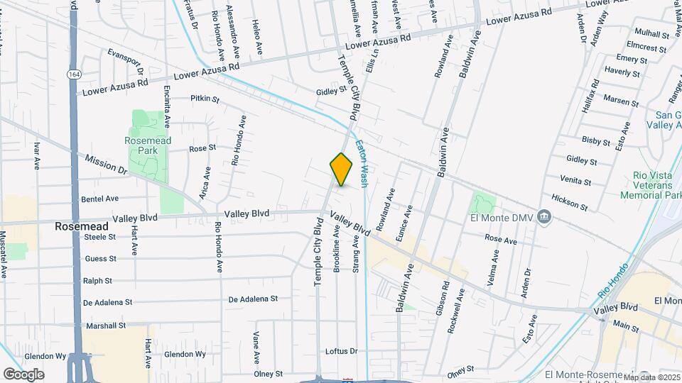 4036-4040 Temple City Blvd Map and Location Details