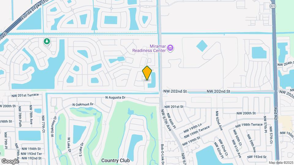 12498 SW 54th St Map and Location Details