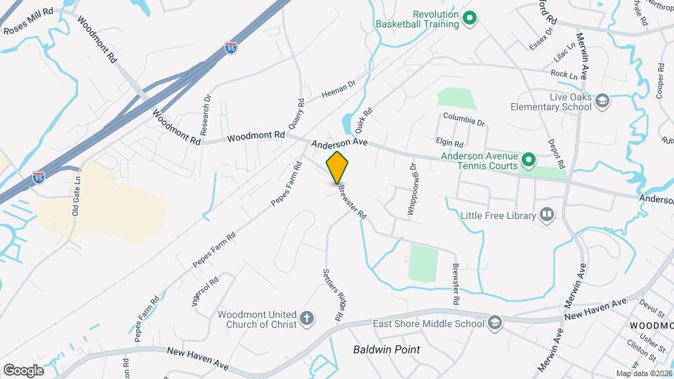 256 Brewster Rd Map and Location Details