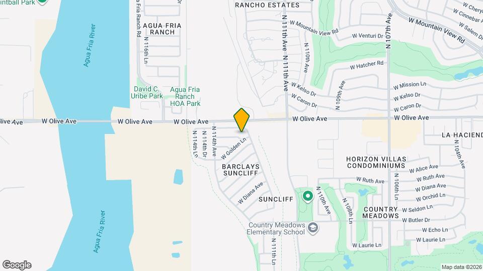 11228 W Townley Ave Map and Location Details