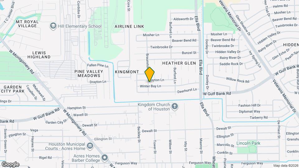 2170 Winter Bay Ln Map and Location Details