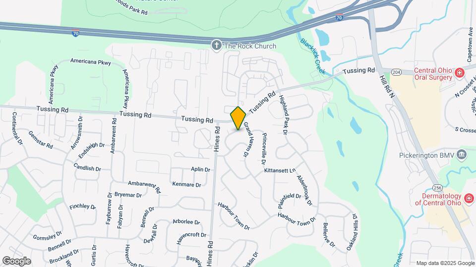 7459 Brown Deer Dr Map and Location Details