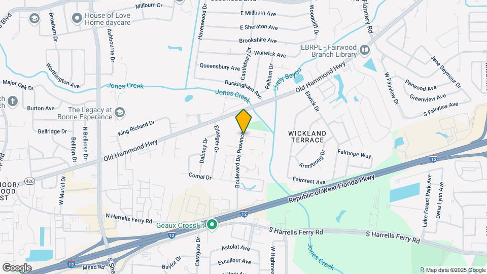 1795 Boulevard De Province Blvd Map and Location Details