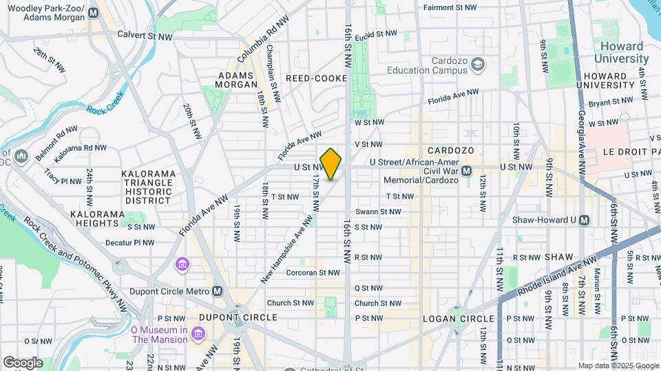 1930 New Hampshire Ave NW, Unit 51 Map and Location Details