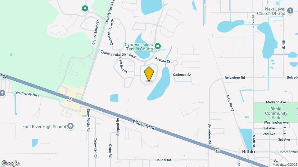 1833 Oak Grove Chase Dr Mapa y Detalles de la Ubicación