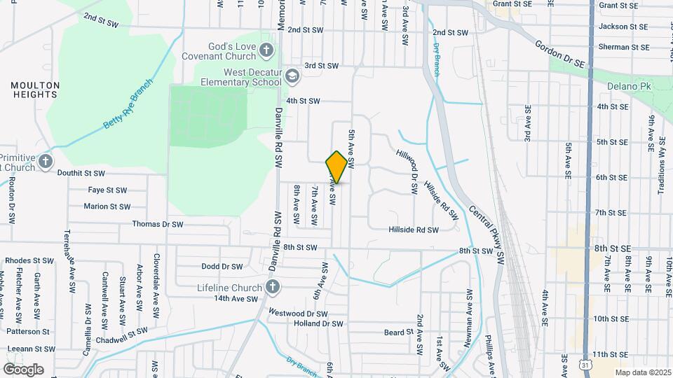 1002 6th Ave SW Map and Location Details