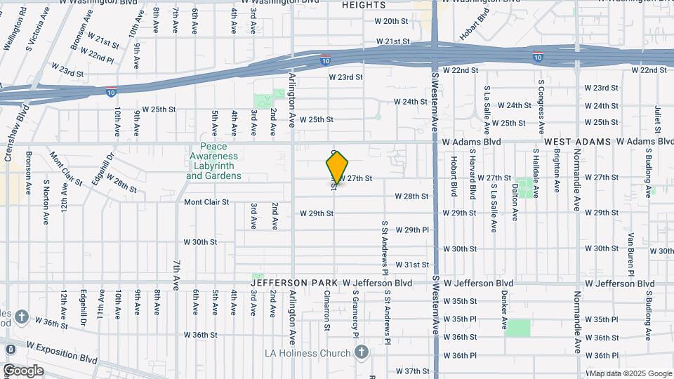 2199 W 28th St Map and Location Details