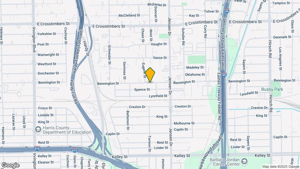 2520 Bennington St Map and Location Details