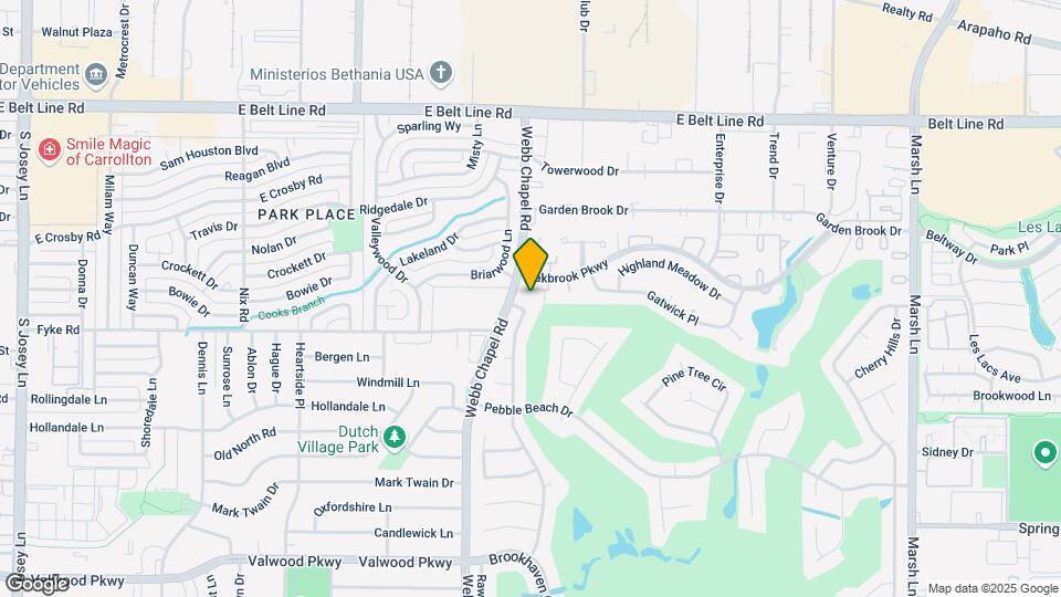 3136 Pin Oak Ct Map and Location Details