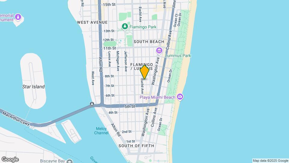 719 Euclid Ave, Unit 4 Map and Location Details