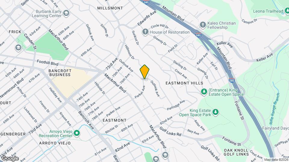 3000 Parker Ave Map and Location Details