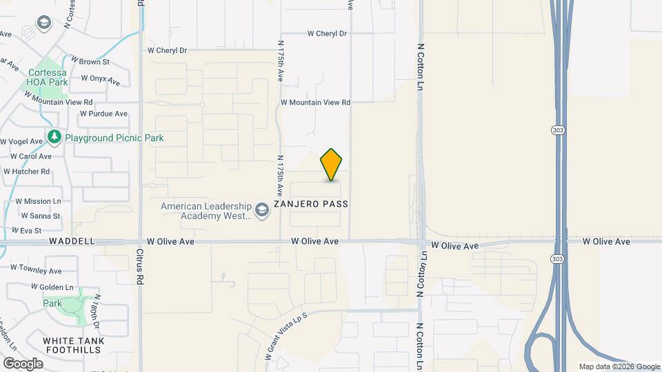 17335 W Sunnyslope Ln Mapa y Detalles de la Ubicación