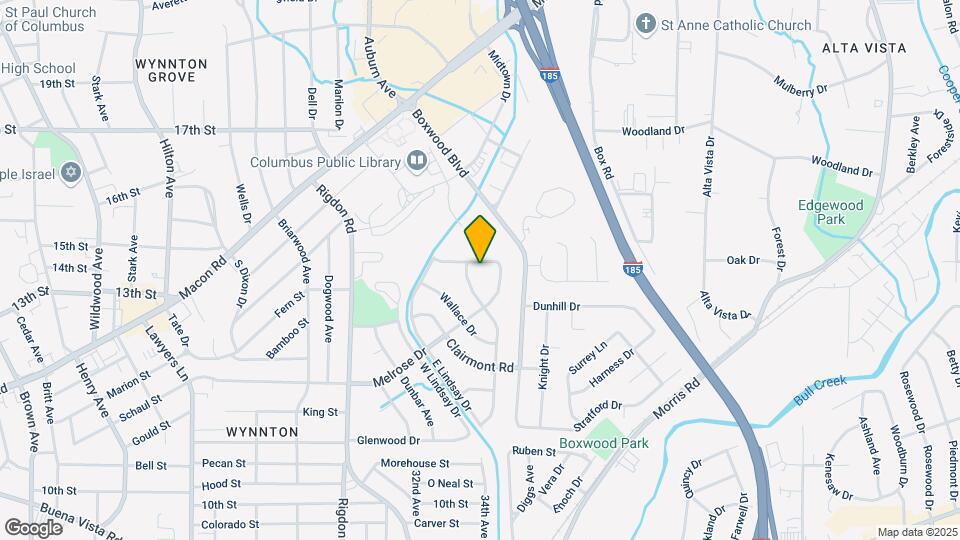 3465 Melrose Dr Map and Location Details