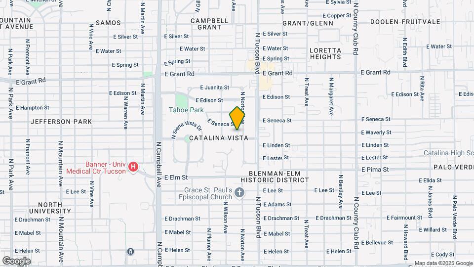 2345 E Waverly St Map and Location Details