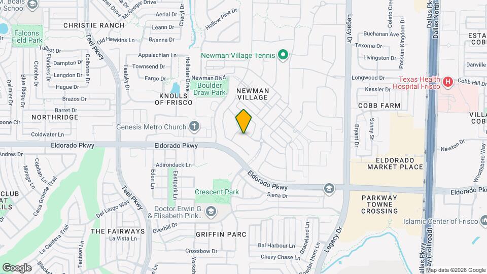 3759 Broadmoor Way Map and Location Details