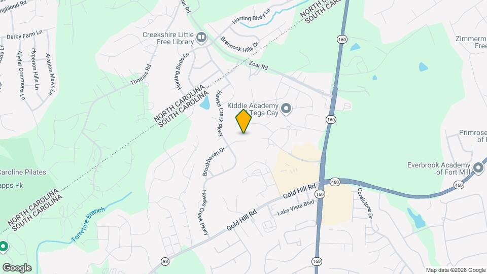 655 Brookhaven Dr Map and Location Details