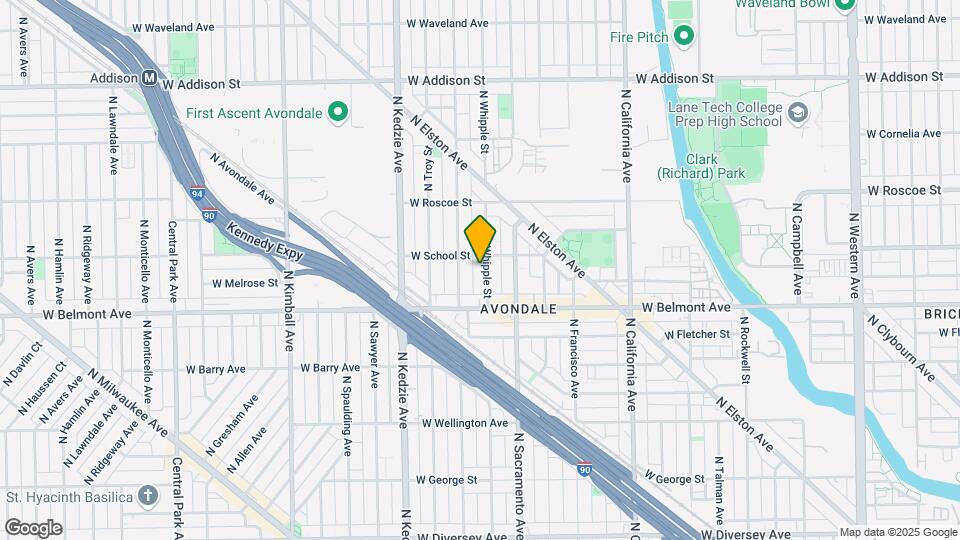 3240 N Whipple St Map and Location Details