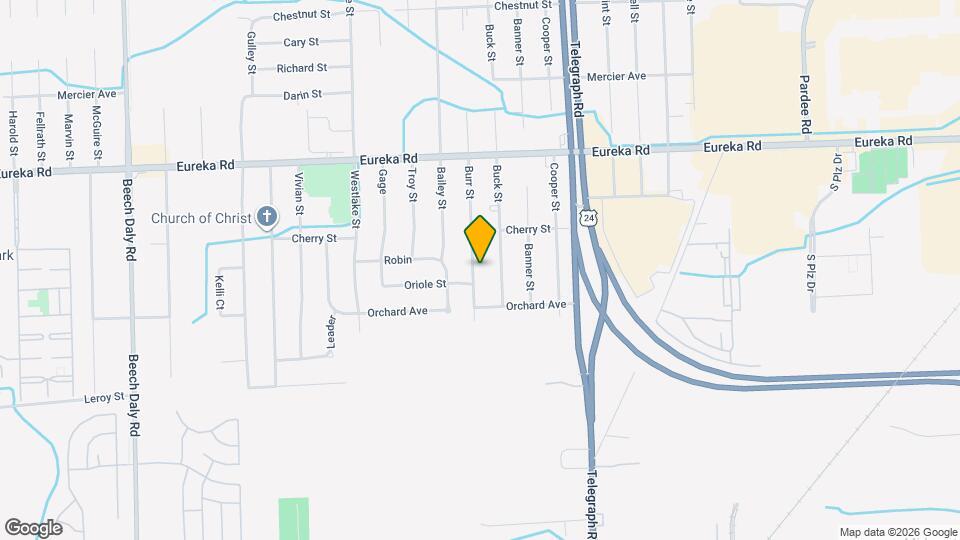 15433 Burr St Map and Location Details