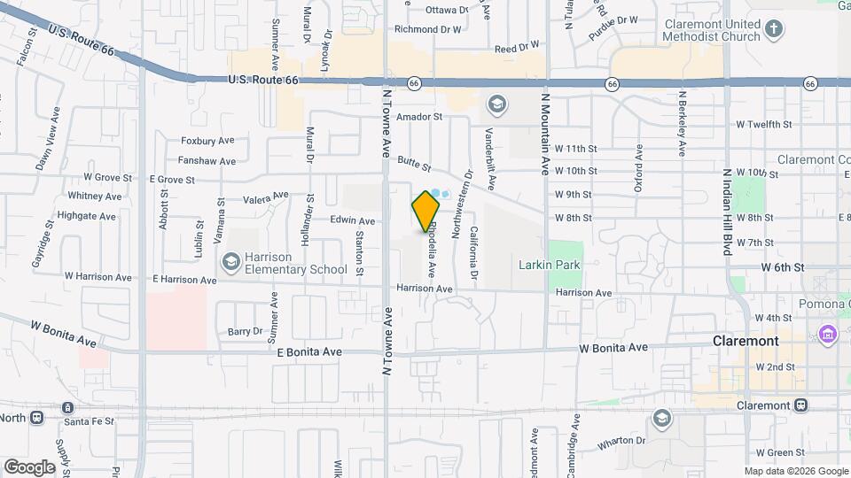 2935 Rhodelia Ave Map and Location Details