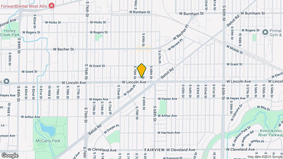 6900 W Lincoln Ave Mapa y Detalles de la Ubicación