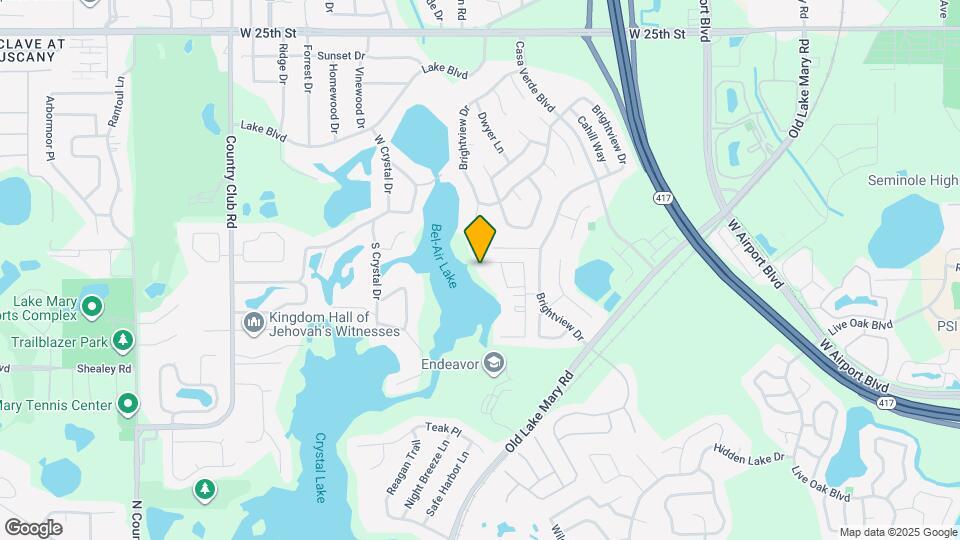 1242 Vineland Pl Map and Location Details