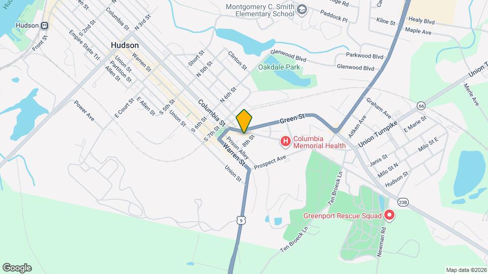 747 1/2 Columbia St Map and Location Details