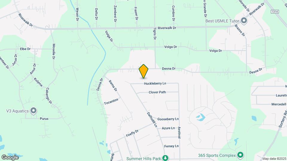 18565 Huckleberry Ln Map and Location Details