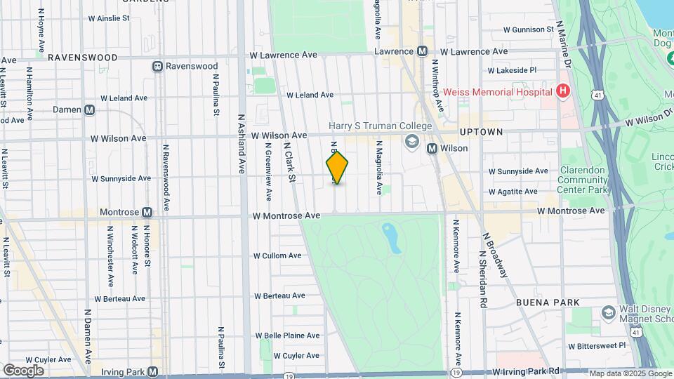 4435 N Beacon St Map and Location Details