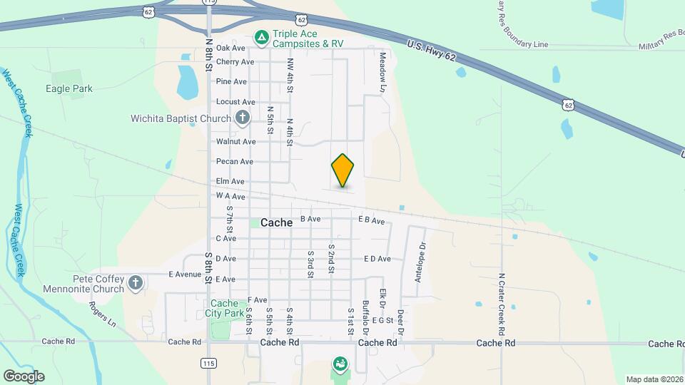 202 Northwest Granite Avenue Map and Location Details