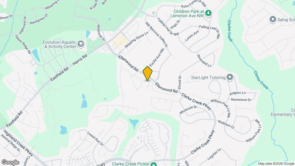 10724 Rivergate Dr NW Mapa y Detalles de la Ubicación