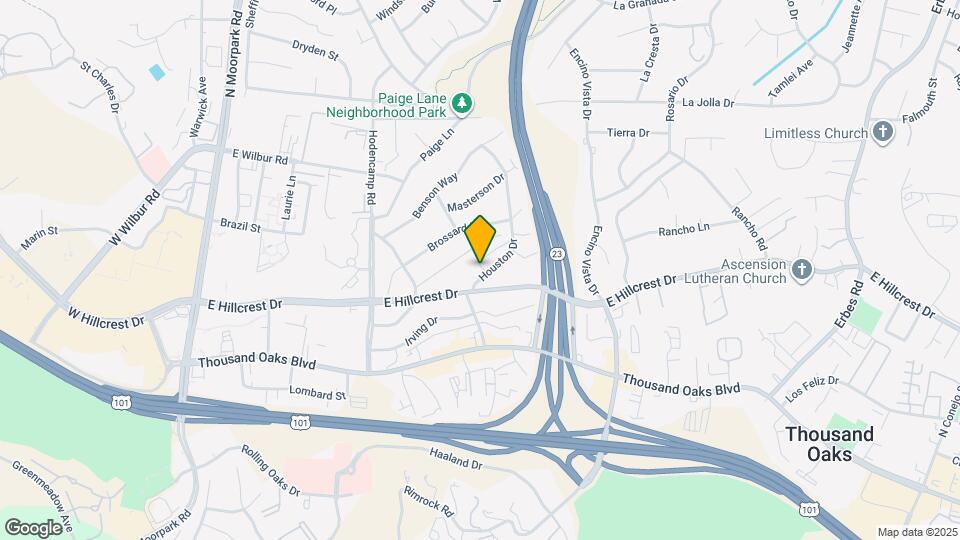 245 Houston Dr Map and Location Details