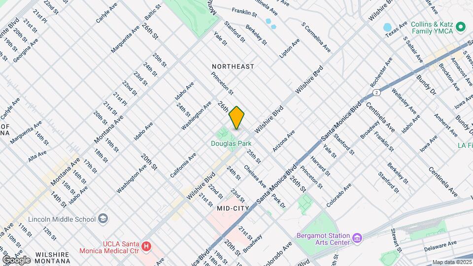 1133 25th St Map and Location Details