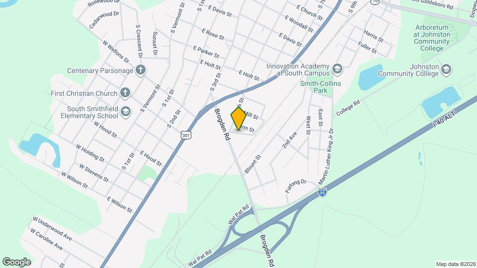 510 Crump St Map and Location Details