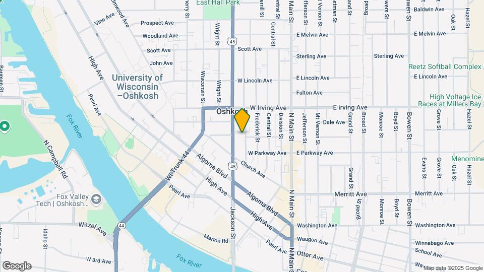 637 Franklin St Map and Location Details
