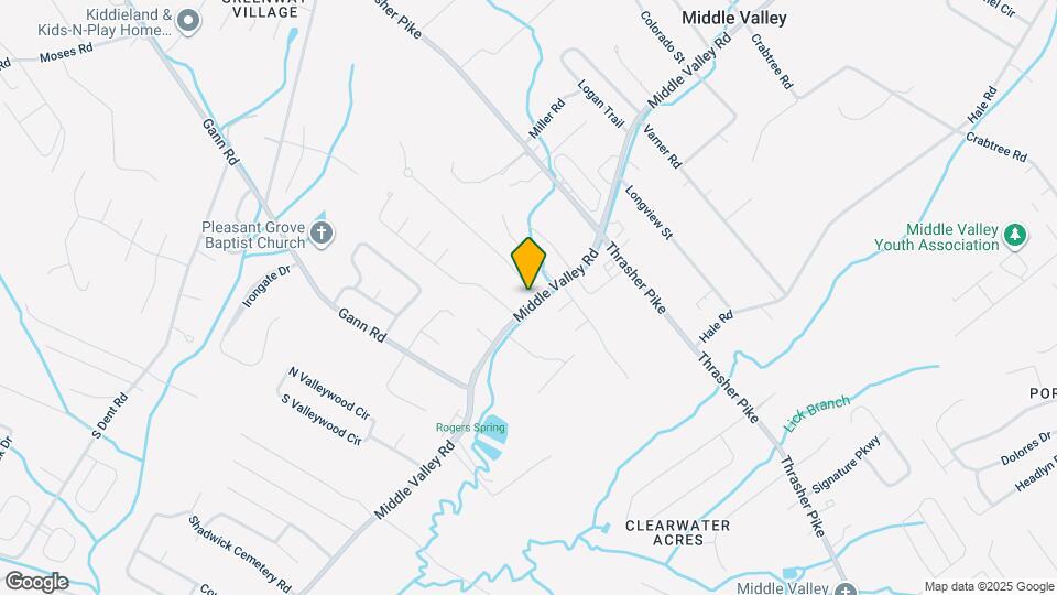 7266 Valley Ln Map and Location Details
